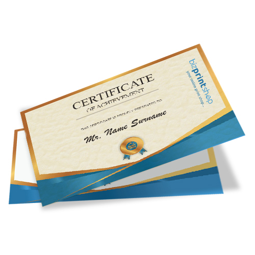 Certificates Premium Material