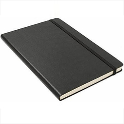 A5 Black Napa Foam Diary